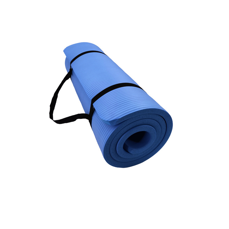 Matras Yoga Tebal 1CM Anti-sel - Gymnastics Mat Thick ulasan dan harga