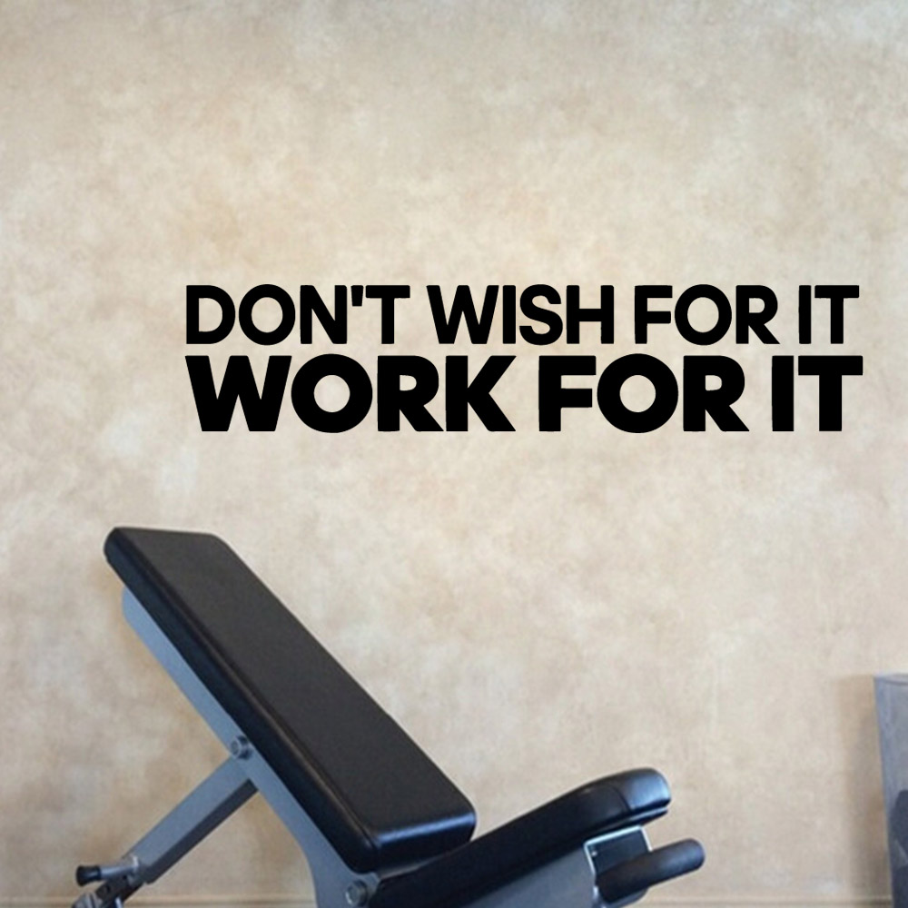 Drop Shipping Stiker Fashion D - Home Gym Wallpaper ulasan dan harga
