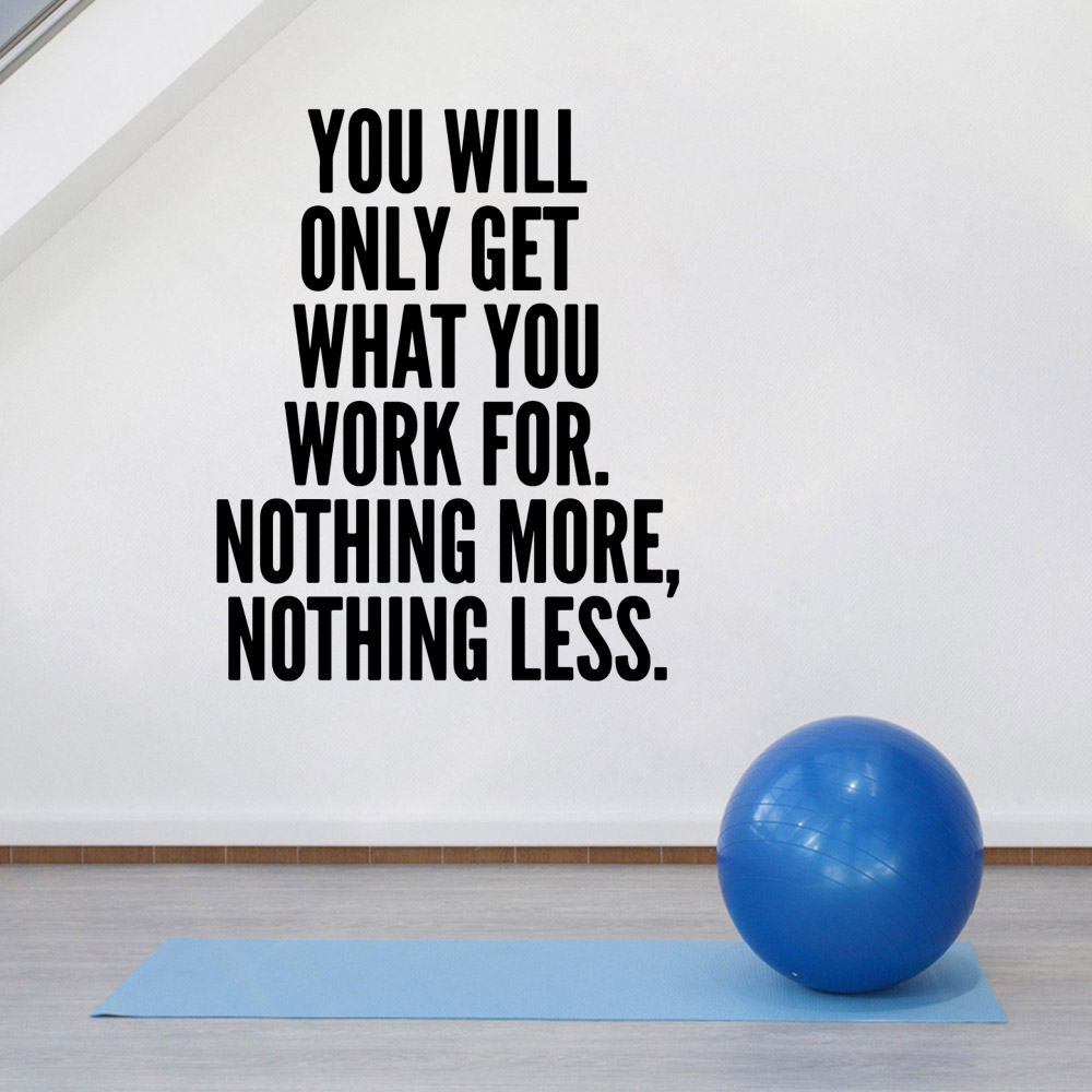 Drop Shipping Stiker Fashion D - Home Gym Wallpaper ulasan dan harga