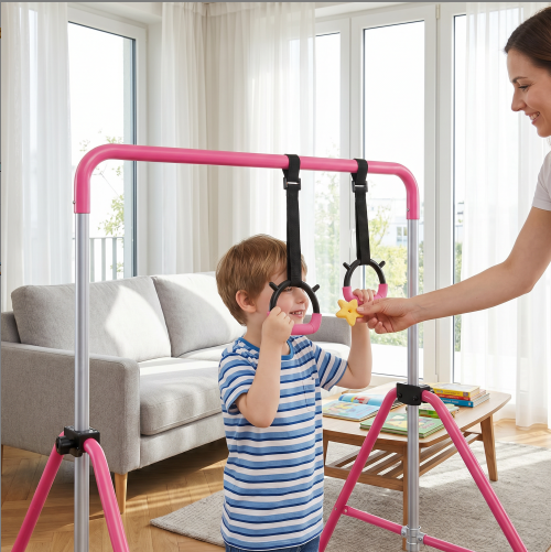 Palang Senam Anak dengan Cinci - Home Gym For Toddlers ulasan dan harga