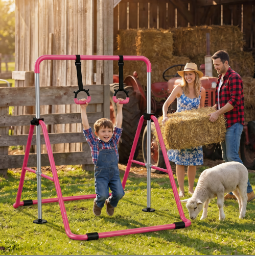 Palang Senam Anak dengan Cinci - Home Gym For Toddlers ulasan dan harga