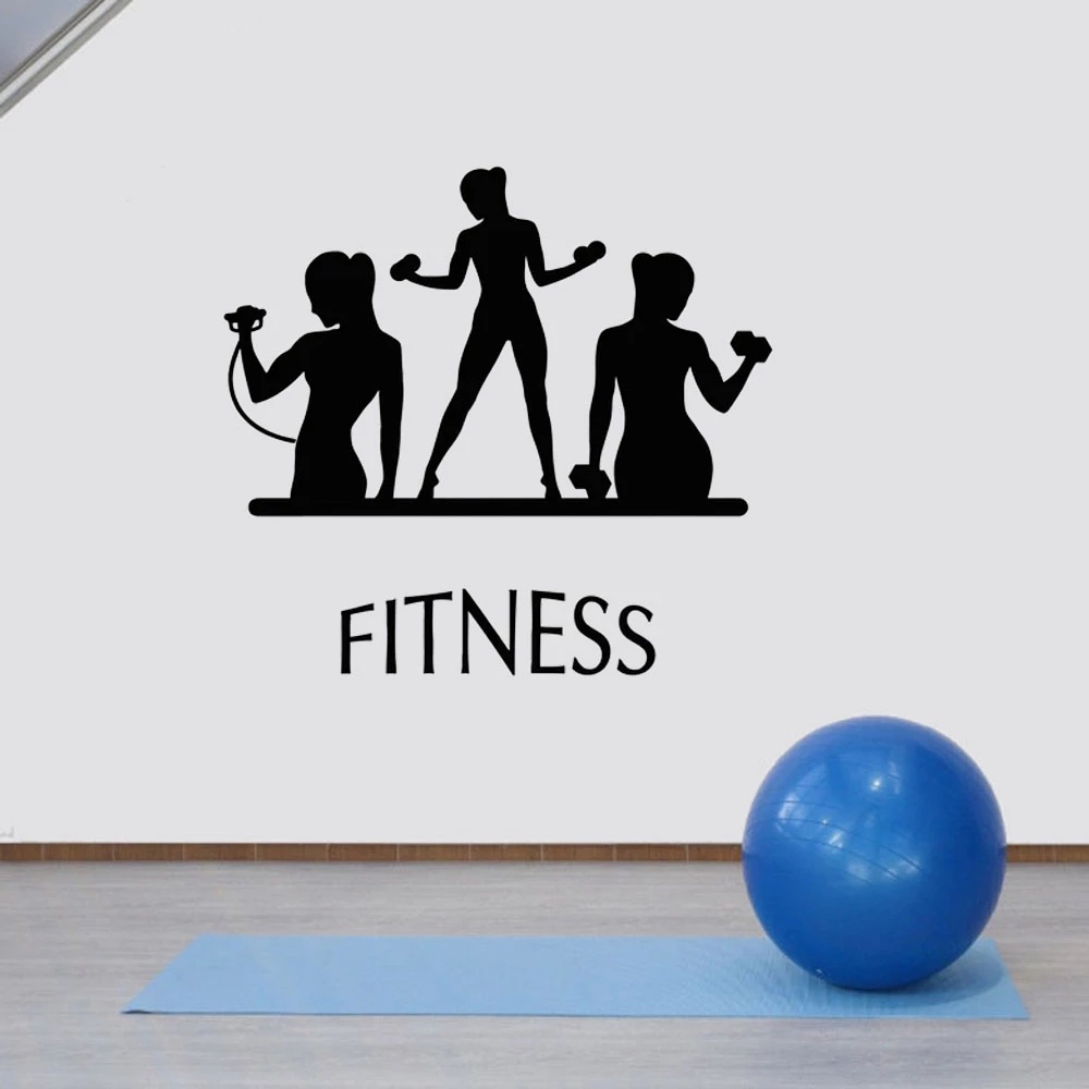 Stiker dinding budaya GYM, 1 b - Home Gym Wallpaper ulasan dan harga