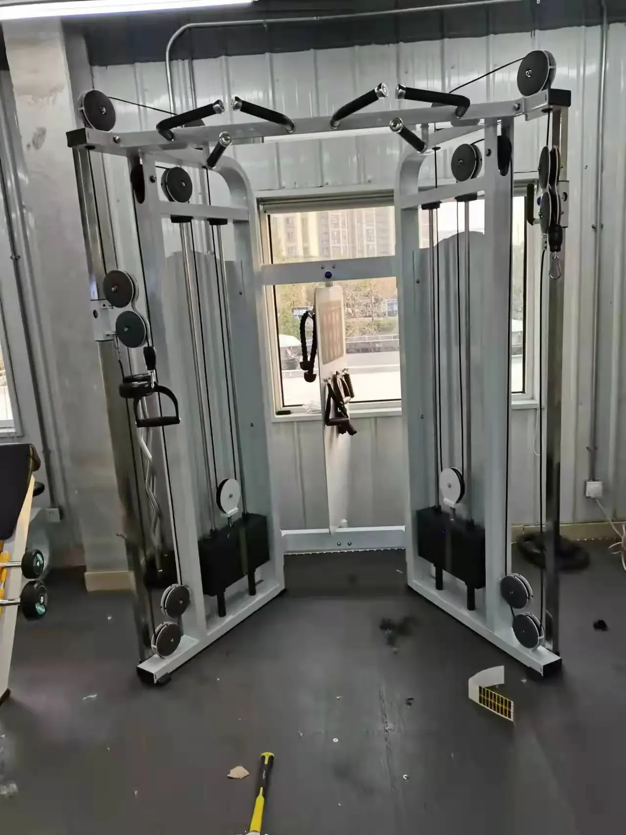 Rak Squat Multifungsi 2026 Who - Home Gym Rack With Cables ulasan dan harga