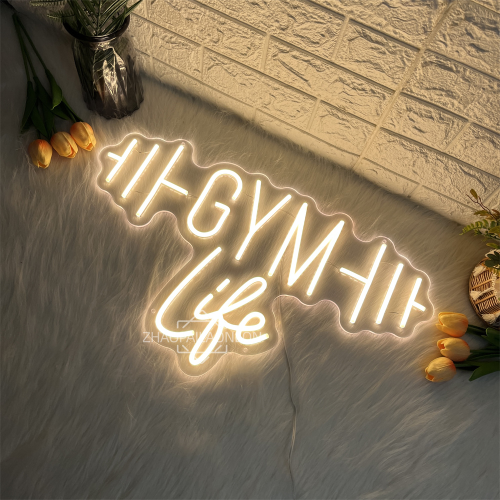 Lampu Neon Dumbbell GYM untuk  - Home Gym Neon Sign ulasan dan harga