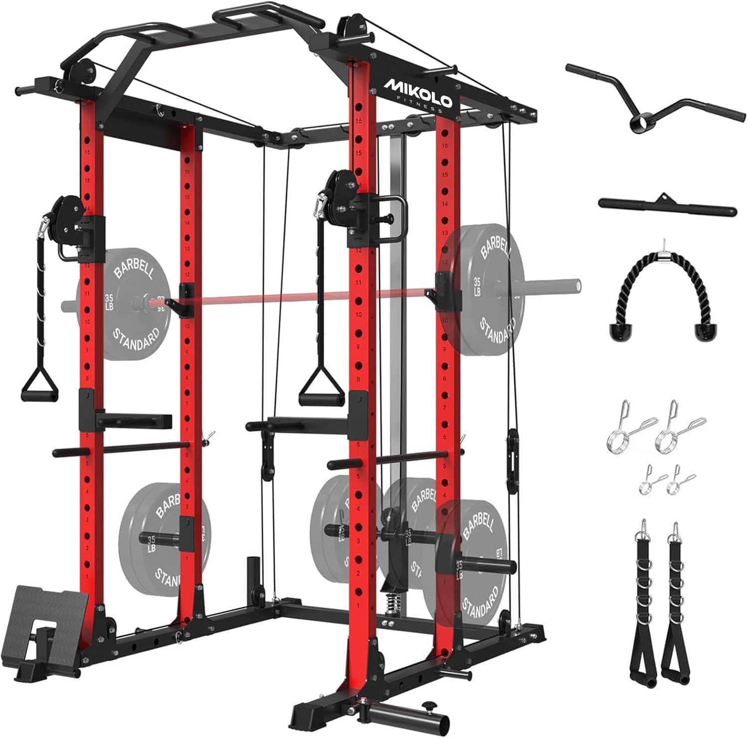 Power Cage dengan Sistem Cable - Home Gym Rack With Cables ulasan dan harga