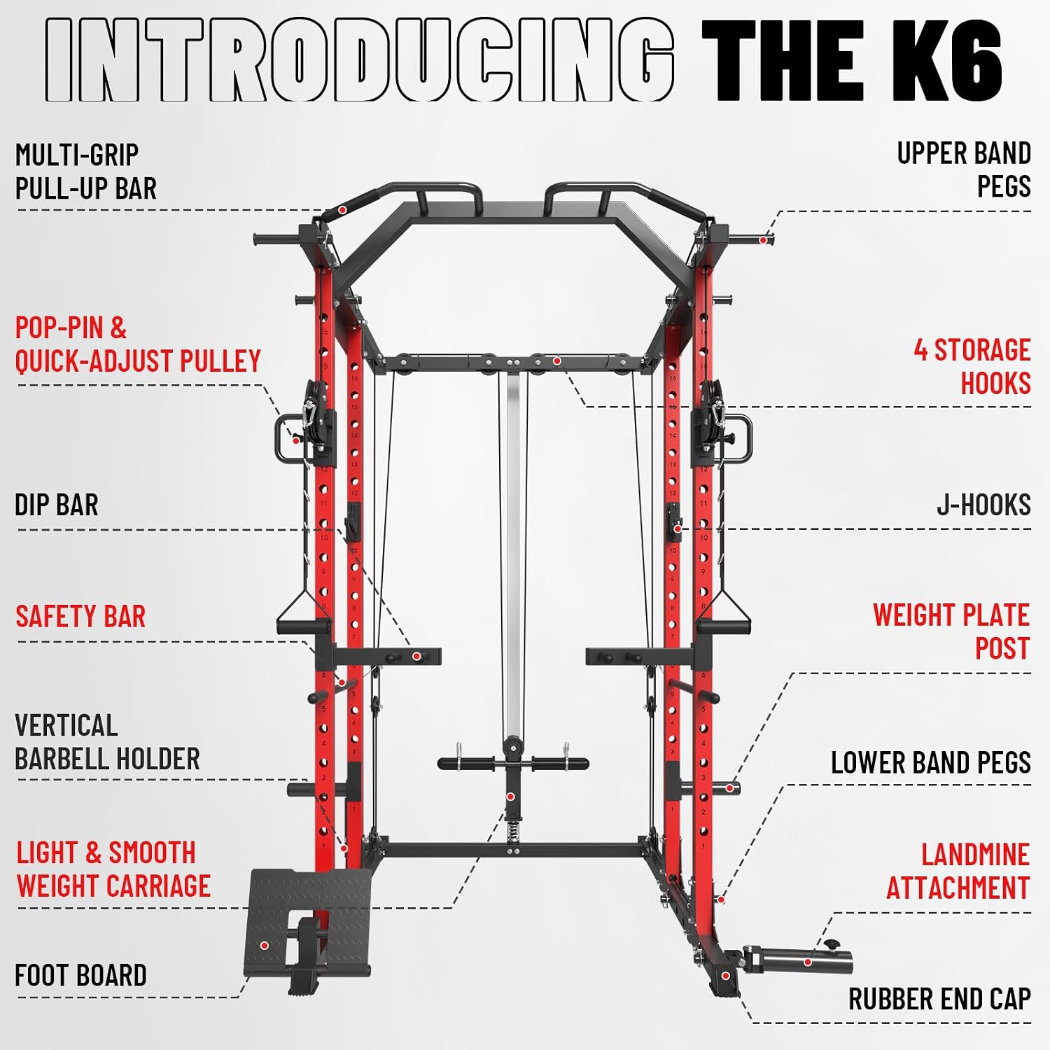 Power Cage dengan Sistem Cable - Home Gym Rack With Cables ulasan dan harga