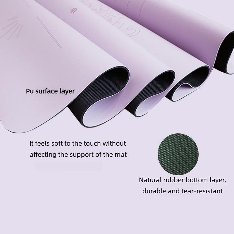 Lezyan PU Tikar Yoga Karet Ala - Gymnastics Mat Thick ulasan dan harga