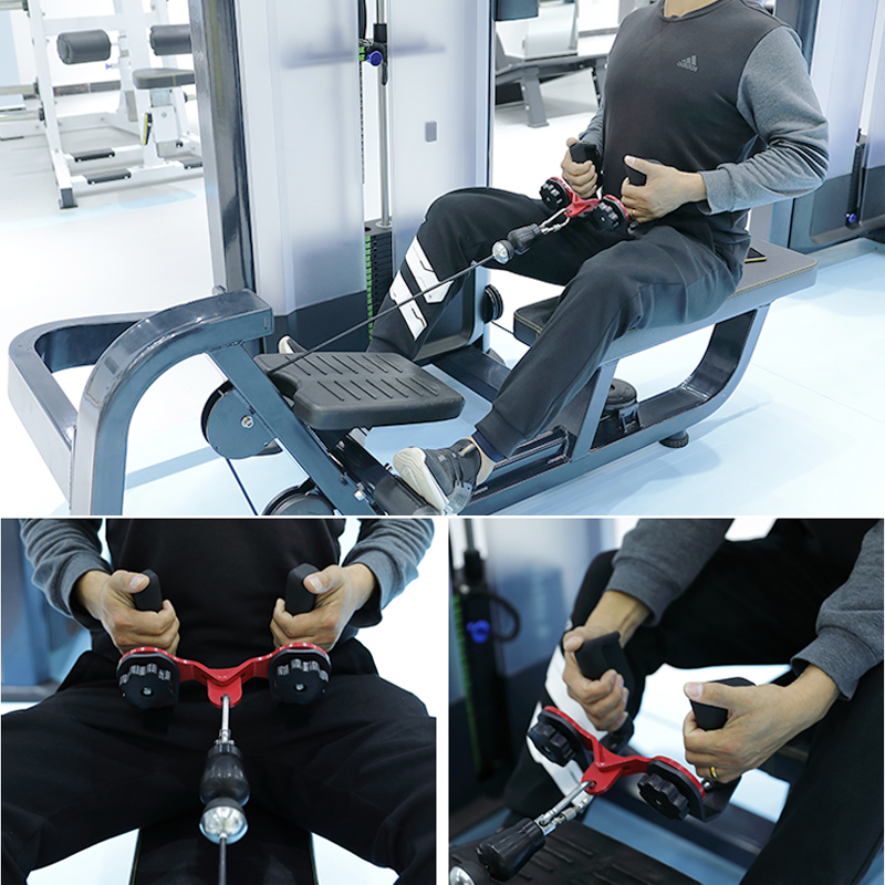 Mesin Kabel Pulley Gym Bar Pul - Home Gym All In One ulasan dan harga